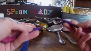 How to Play Spoons 2 - types of musical spoons (Spoon Lady)