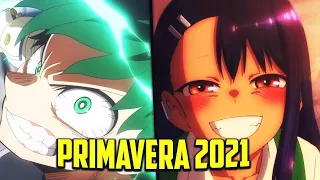 ¿Qué ANIMES veré en PRIMAVERA 2021? | Mejores animes primavera 2021