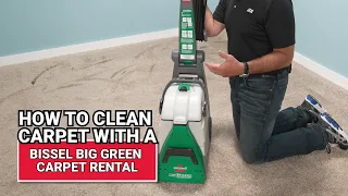 How To Use A Bissel Big Green Carpet Cleaner Rental - Ace Hardware