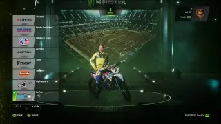 Monster AMA Supercross the game. Sponsor and Rider Customization. Career Mode