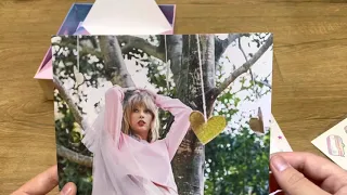 unboxing - taylor swift lover deluxe box set