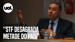 Barroso: 'Em um país polarizado, o STF desagrada metade do Brasil'