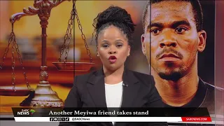 Tumelo Madlala takes the stand at his friend Senzo Meyiwa's murder trial