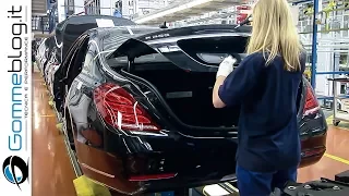 Mercedes S Class LUXURY CAR FACTORY - How to make Manufactory ASSEMBLY