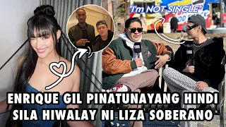 ENRIQUE GIL PINAKILIG ANG MGA LIZQUEN FANS MATAPOS ANG FAKE NEWS NA ENGAGED NA SILA NI LIZA SOBERANO