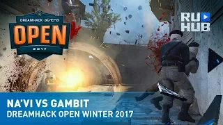 Highlights - Na`Vi vs Gambit @ DreamHack Open Winter 2017