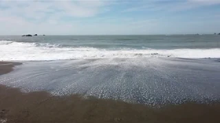 Relaxing Ocean waves at Point Reyes California