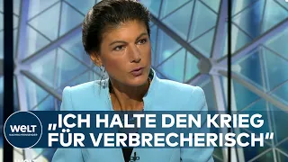 WAGENKNECHT: "Wir beenden diesen Krieg nicht einen Tag früher, wenn wir unsere Wirtschaft ruinieren"