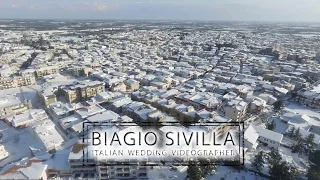 Cassano delle Murge TOTAL WHITE neve gennaio 2017