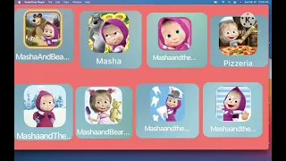 Masha and bear Games || masha pizzeria || masha ball game || masha Dentist| ||Maha clean house