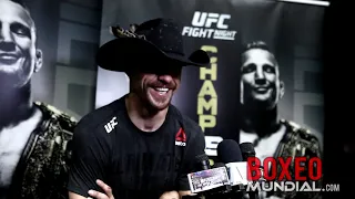 DONALD CERRONE POST FIGHT ON HERNANDEZ TRASH TALK, MCGREGOR TWEET