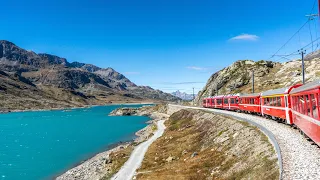 Traditional Glacier Express; Bernina Express Chur to Poschiavo