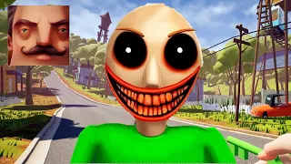 Hello Neighbor - My New Neighbor Baldi Exe Act 3 Gameplay Walkthrough