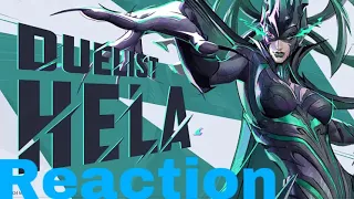 She looks AMAZING! | Hela Character Reveal Reaction | #marvelrivals