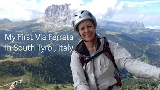 My first Via Ferrata in South Tyrol, Piccola Cir in the Italian Dolomites