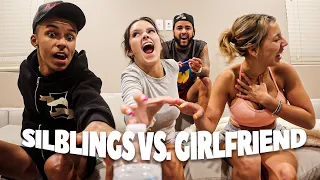 WHO KNOWS ME BETTER?! (SIBLINGS VS. MY GIRLFRIEND) *INTENSE*