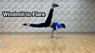 How to windmill to flare