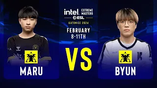 Maru vs. ByuN - IEM SC2 Katowice 2024 - Quarterfinals