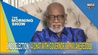 "Mimiko is a spent force, Agboola Ajayi changed three parties in one month" -Gov Rotimi Akeredolu