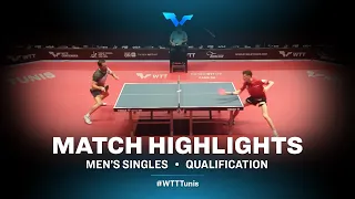 Mino Alberto vs Robinot Alexandre | WTT Contender Tunis | MS | Qual