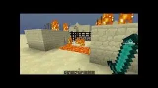 Upgraded Lava Defence -A Minecraft Redstone Invention