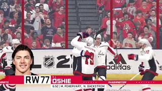 Washington Capitals vs Florida Panthers - NHL 22 - Stanley Cup Playoffs RD 1 GA 5