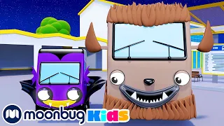 Baby Truck Watch Out! It’s Halloween | Gecko's Garage Songs | Children's Music | Vehicles For Kids!