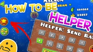 How to be Helper in Geometry Dash - Quiken