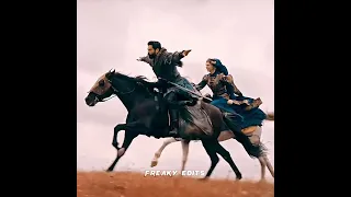 ⚡️Osman Bey & Bala Hatun Horse Riding🙈❤️||😍Osman & Bala True Love🩷|| Kurulus Osman Status #shorts