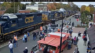 Train Day in Ashland, VA has a surprise meet!