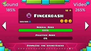 Fingerdash but every pad speeds the audio by 5% and orbs speed the video by 5%