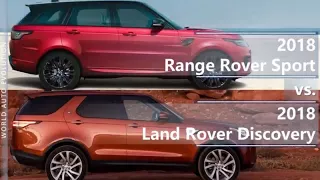 2018 Range Rover Sport vs 2018 Land Rover Discovery (technical comparison)