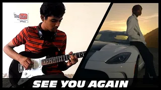 See You Again - Wiz Khalifa ft. Charlie Puth - Electric Guitar Cover by Sudarshan