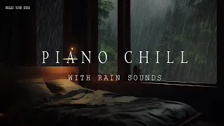 Relaxing Rain Sounds in Cozy Bedroom: Stress Relief, Anxiety and Depression, Promoting Deep Sleep 🎹💤