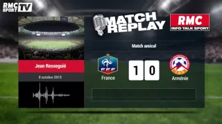 France-Arménie(4-0) : le Goal-Replay avec le son RMC Sport