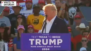 Trump Loses Rally Crowd with NEVER-ENDING DeSantis Rant