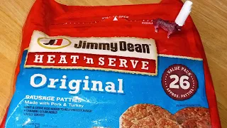 Unboxin Doxin - Jimmy Dean Heat 'n Serve Original Sausage Patties