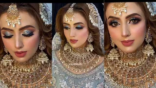 walima Makeup, Jwellary and Dress details