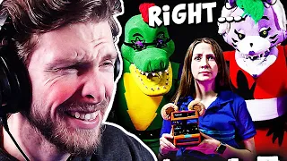 FNAF SECURITY BREACH IN REAL LIFE REACTION