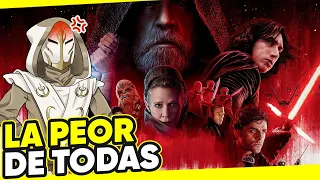 🤬Los ÚLTIMOS JEDI: la Peli de STAR WARS  que ODIA a STAR WARS | Reseña