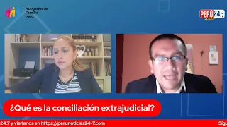 Conciliación Extrajudicial en materia de familia: Alimentos, tenencia de hijos, régimen de visitas.