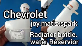 how to replace Radiator botle chevrolet matiz / joy .english sub