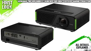 ViewSonic X1-4K And X2-4K XBOX-Certified Gaming Projectors Launched - Explained All Spec, Features