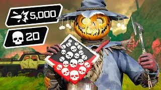 AWESOME BLOODHOUND 20 KILLS & 5000 DAMAGE IN EPIC GAME (Apex Legends Gameplay)