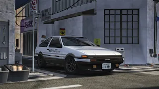 Remake Initial D Remember me Scene in Assetto Corsa