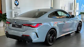 First Look ! 2024 BMW THE4 - Coupe M-Sport Pro | M Brooklyn Grey Color