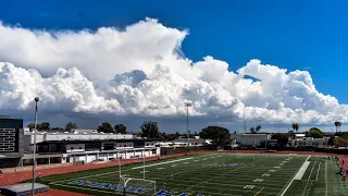 Heavy Thunderstorm with Flash Flooding and Hail South Los Angeles 2019 (Storm Chasing Vlog)