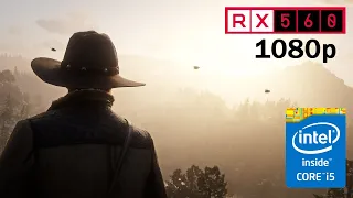 Red Dead Redemption 2 on i5 3570 RX 560