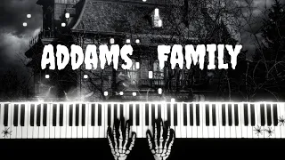 ADDAMS FAMILY THEME SONG | Halloween Special (Piano Cover + Sheets)