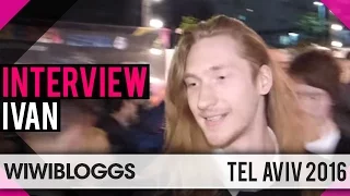 Ivan Belarus at Israel Calling, Tel Aviv Eurovision Party - Interview | wiwibloggs